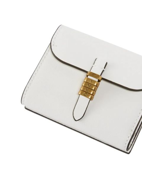 PINKO ring-detail wallet - White