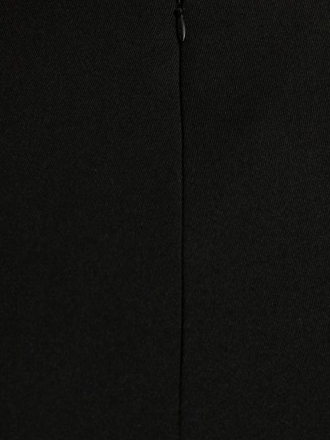 Balenciaga wool maxi skirt - Black