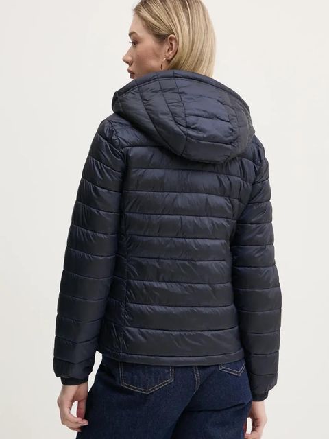 Guess Jeans kurtka kolor granatowy przejściowa W5RL99 WHAB2