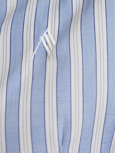 The Attico striped shirt - Blue