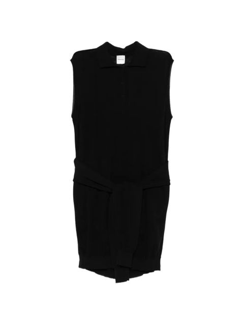 Nanushka Nila button-fatening mini dress - Black - zdjęcie produktu nr 1