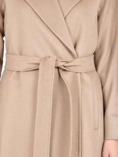 Max Mara belted cashmere coat - Neutrals