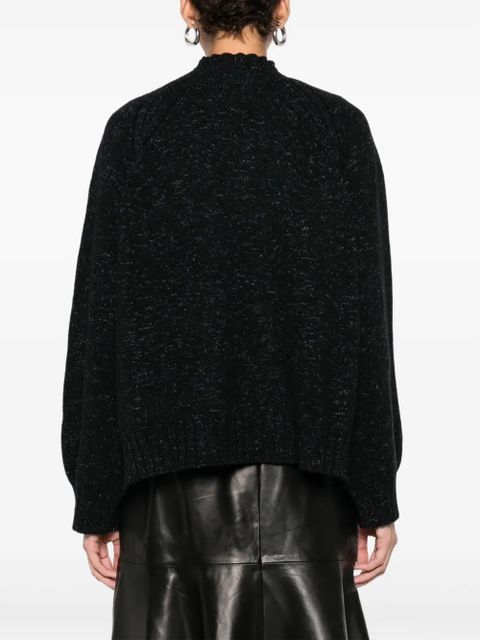 SOLOTRE embellished sweater - Black