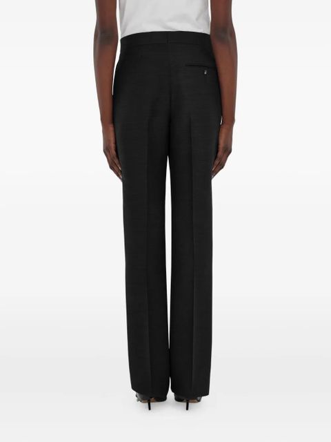 Ferragamo faille trousers - Black