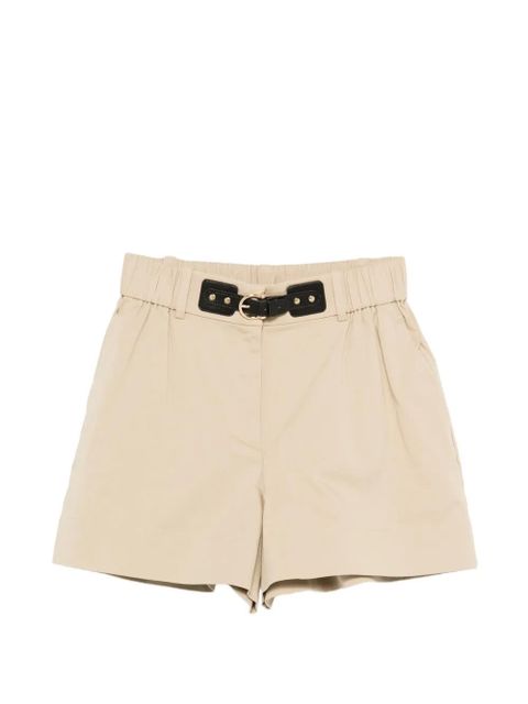 Maje belted mini shorts - Neutrals - zdjęcie produktu nr 1