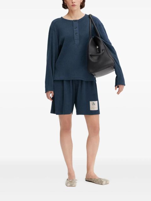 Jacquemus cotton playsuit - Blue - zdjęcie produktu nr 2