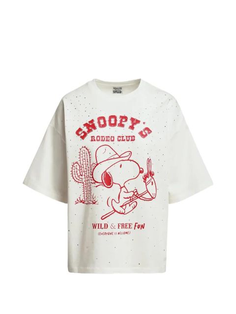 Essentiel Antwerp Snoopy rhinestone-embellished T-shirt - White - zdjęcie produktu nr 1