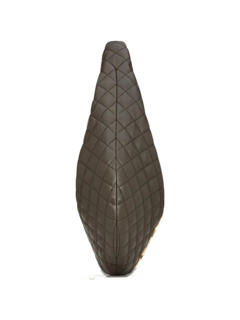 Saint Laurent Icare quilted logo shoulder bag - Grey