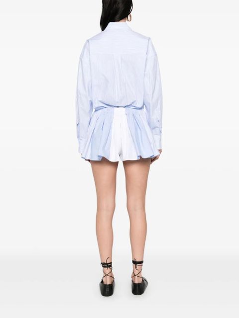 Alexander Wang prestyled pleated playsuit - Blue - zdjęcie produktu nr 2