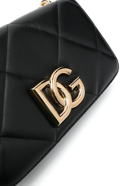 Dolce & Gabbana 3.5 quilted shoulder bag - Black