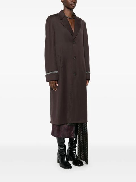 Maison Margiela button-up coat - Brown - zdjęcie produktu nr 2