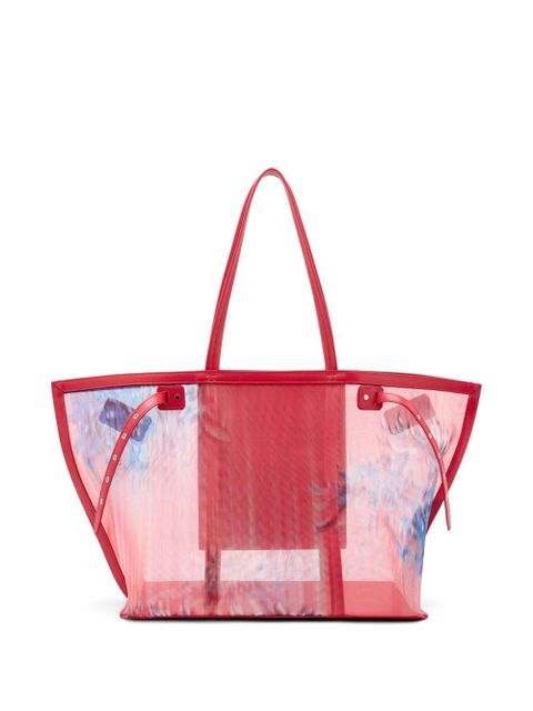 Proenza Schouler Days mesh tote bag - Red