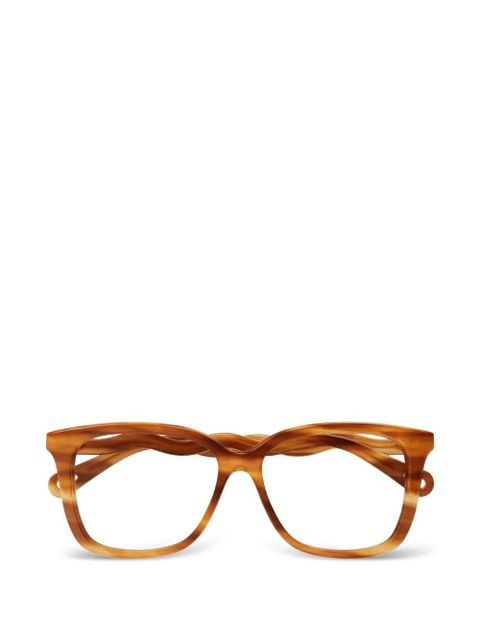 Chloé square-frame glasses - Brown - zdjęcie produktu nr 1