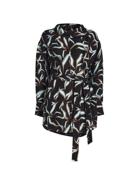 Proenza Schouler Lalia printed mini dress - Black - zdjęcie produktu nr 1