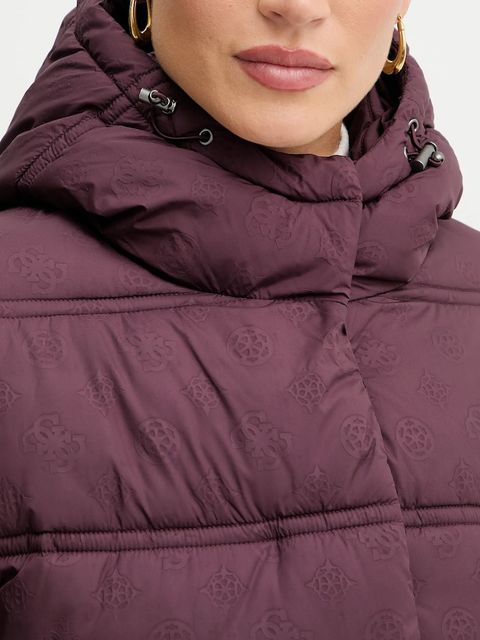 Guess kurtka NEW DAISY kolor fioletowy zimowa W5BL43 W2902