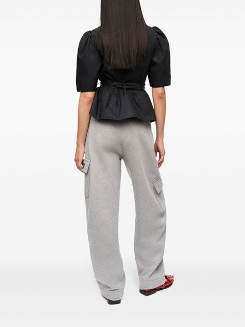 GANNI bow-detail blouse - Black - zdjęcie produktu nr 2