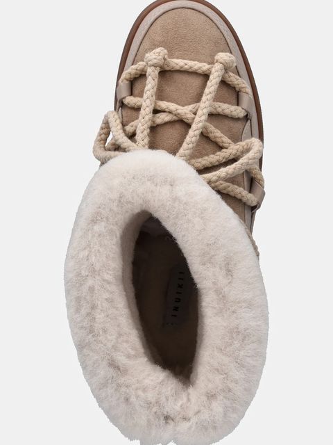 Inuikii śniegowce skórzane Classic High kolor beżowy 1001.002.0072.250