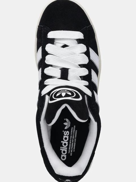 adidas Originals sneakersy zamszowe Campus 00s kolor czarny HQ8708