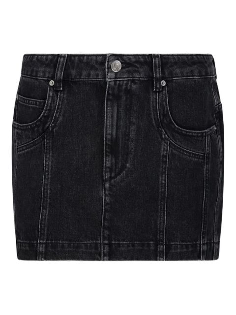 MARANT ÉTOILE panelled mini skirt - Black - zdjęcie produktu nr 1