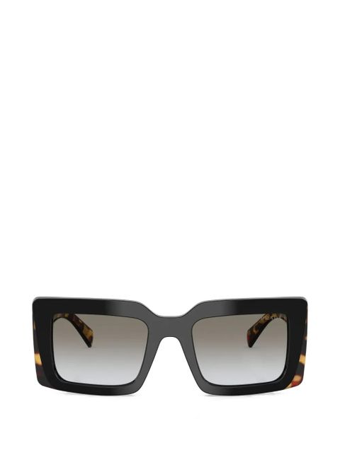 Prada Eyewear square-frame sunglasses - Black - zdjęcie produktu nr 1