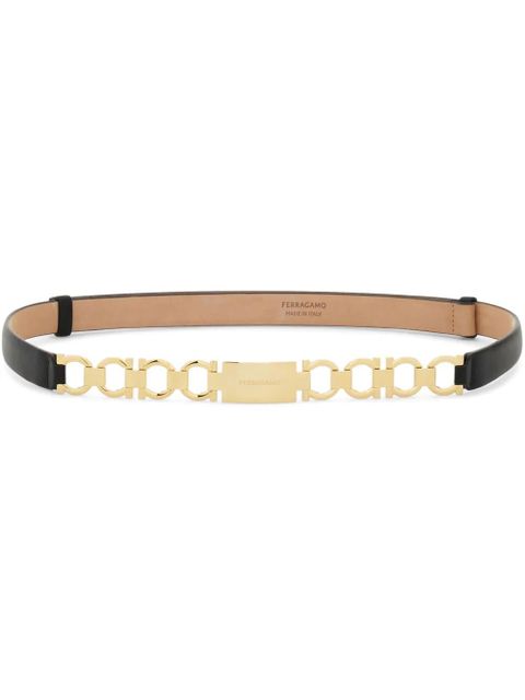 Ferragamo Extendable Gancini bijoux belt - Black - zdjęcie produktu nr 1