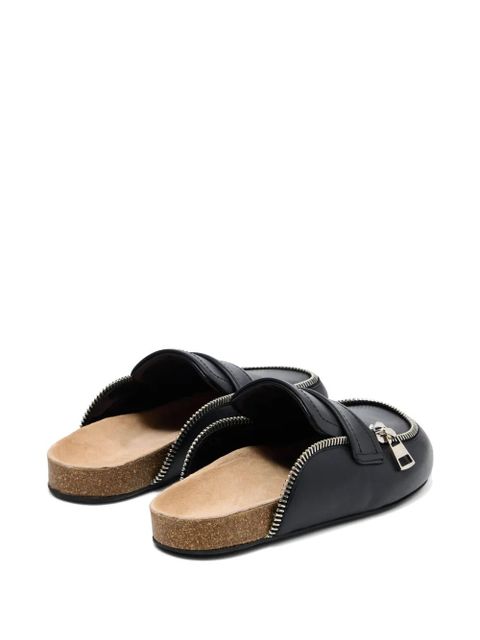 JW Anderson leather mules - Black