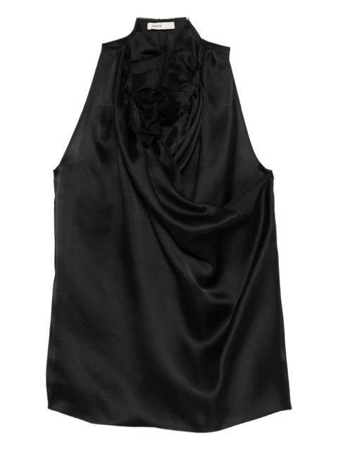 KHAITE Meegan Top - Black - zdjęcie produktu nr 2