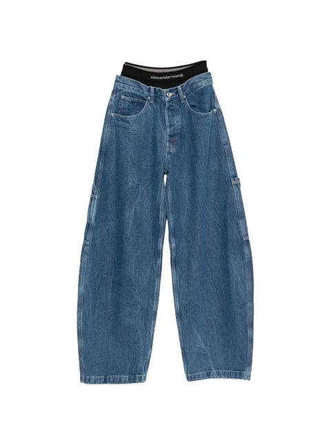 Alexander Wang cotton mid-rise jeans - Blue - zdjęcie produktu nr 1