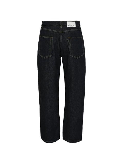 3.1 Phillip Lim zip-detailing straight-leg jeans - Blue - zdjęcie produktu nr 2