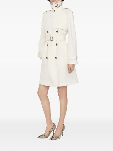 Burberry mid-length lightweight cotton Belgravia trench coat​ - Neutrals