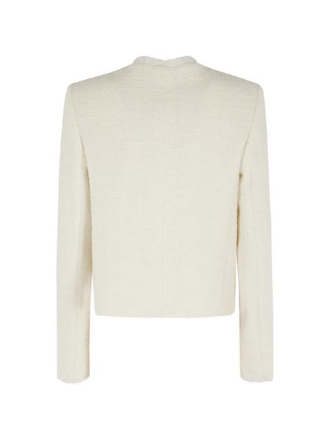 Weekend Max Mara Agami frayed jacket - Neutrals - zdjęcie produktu nr 2