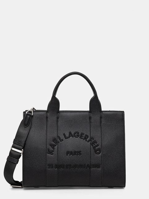 Karl Lagerfeld torebka K/RSG MD kolor czarny B1W30041 - zdjęcie produktu nr 1