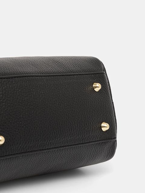 Answear.LAB torebka skórzana kolor czarny