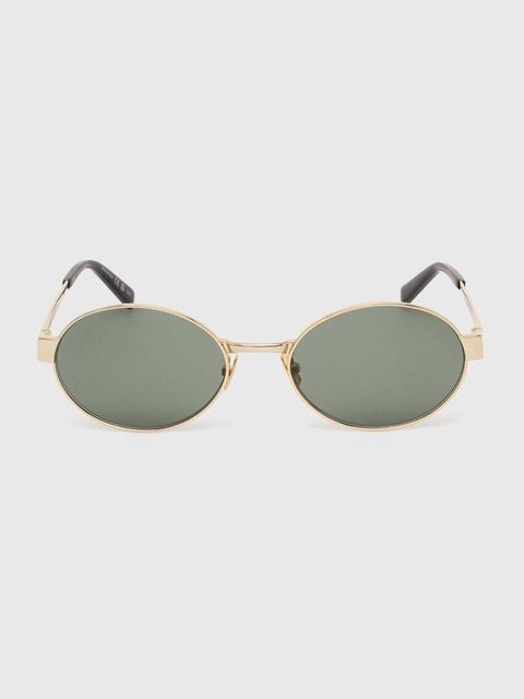 Saint Laurent okulary przeciwsłoneczne damskie kolor złoty SL 692
