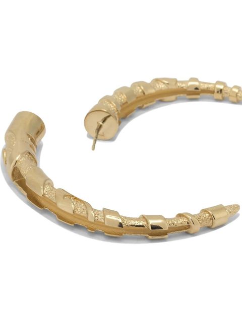 PUCCI spiral golden earrings - zdjęcie produktu nr 2