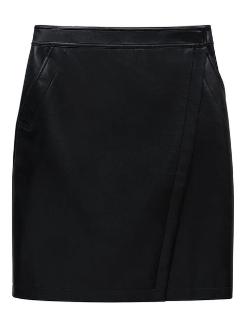 ANINE BING Alanis wrap mini skirt - Black - zdjęcie produktu nr 1