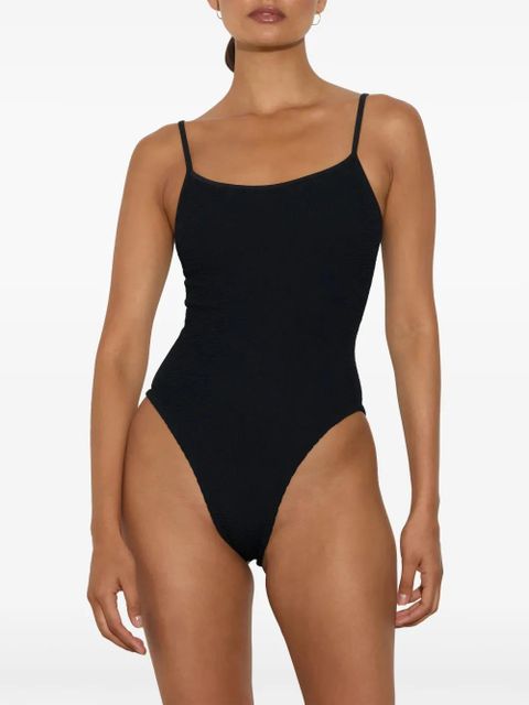 Hunza G Pamela crinkle swimsuit - Black