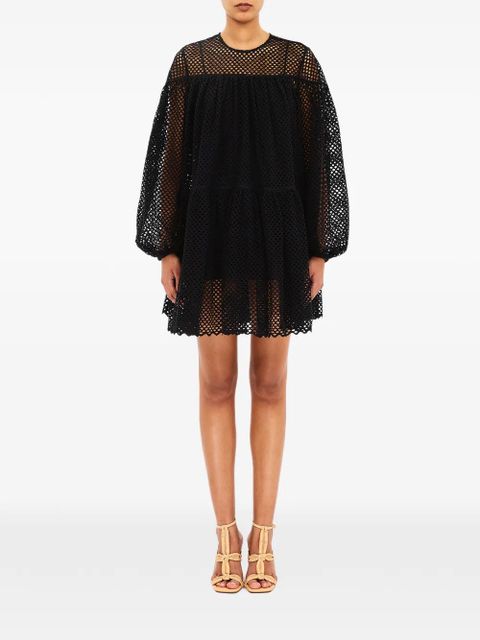 Ulla Johnson eyelet jaclyn dress - Black - zdjęcie produktu nr 2