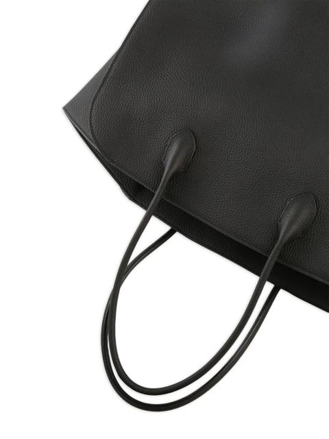 The Row Marlo leather tote bag - Black