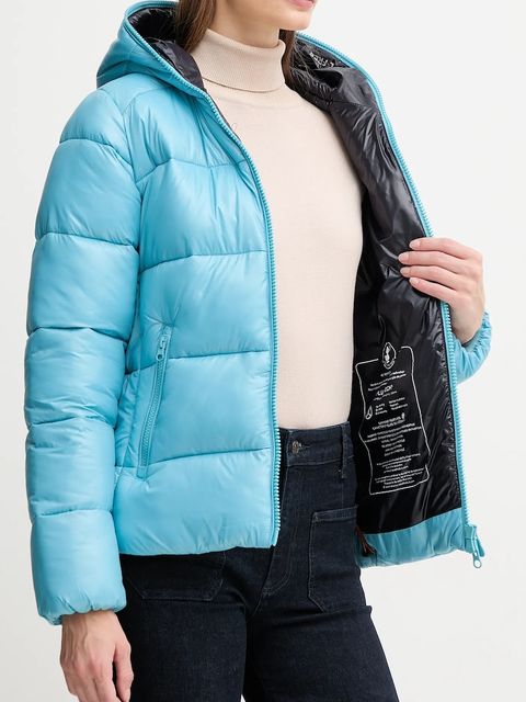 Save The Duck kurtka LOIS kolor niebieski zimowa D38090W.LOVE21