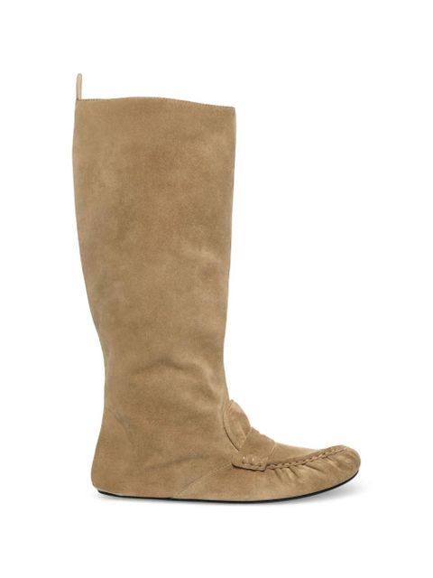 Acne Studios Slouch toe-detail boots - Neutrals - zdjęcie produktu nr 1