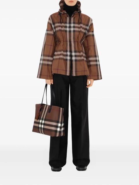 Burberry medium Check tote bag - Brown - zdjęcie produktu nr 2