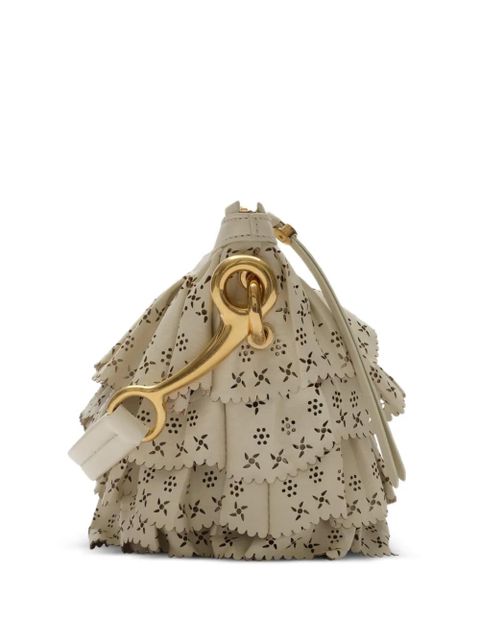 Burberry mini ruffle bag - Neutrals