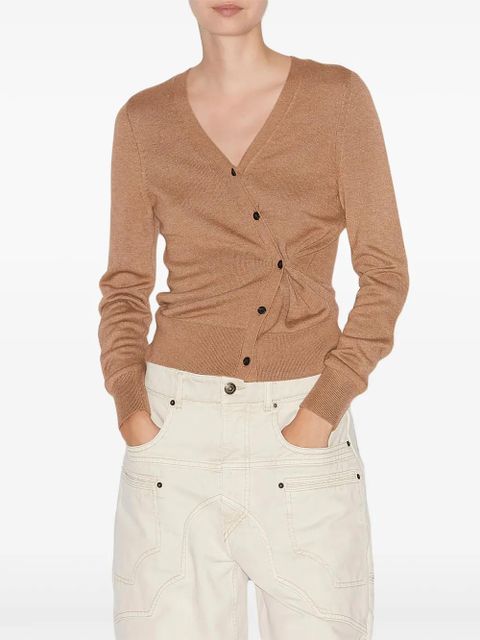 ISABEL MARANT Carline cardigan - Brown