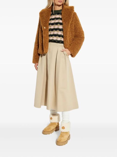 Moncler Barbot hooded-neck jacket - Brown - zdjęcie produktu nr 2