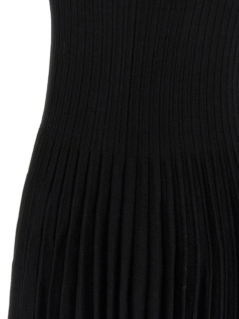 Magda Butrym pleated mini dress - Black