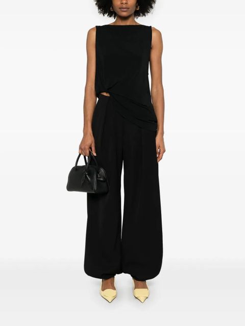Jacquemus pleated trousers - Black - zdjęcie produktu nr 2