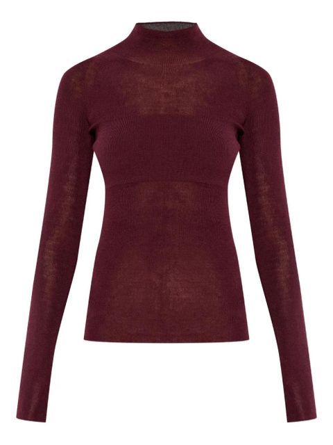 Versace Medusa-appliqué sweater - Red - zdjęcie produktu nr 1