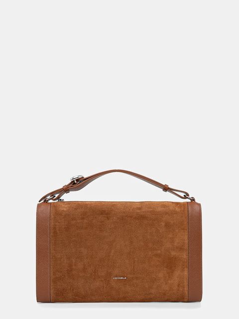 Coccinelle torebka skórzana ELINOR kolor brązowy E1.TL6.12.02.01 - zdjęcie produktu nr 1