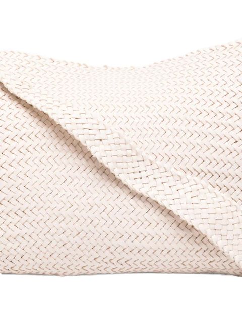 DRAGON DIFFUSION Santa Marta woven shoulder bag - Neutrals